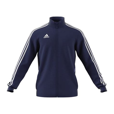 adidas trainingsjacke tiro 19 jacket dunkelblau weiß|adidas Mens Tiro 19 Track Jacket .